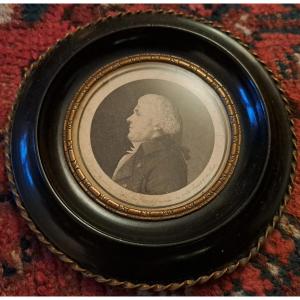 Portrait Of A Man, Physionotrace, Late 18th/early 19th Century.