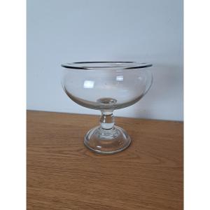 Leech Jar, Glass, 18th Century. 