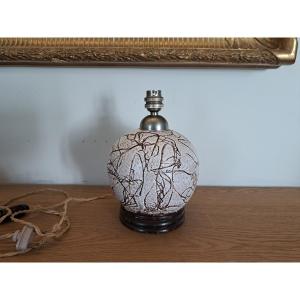 Art Deco Lamp, Ceramic, 20th Century. 