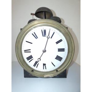 19th Century Comtoise Clock 4 Bells Grande Sonnerie