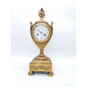 Gilded Bronze Clock Napoleon III Period