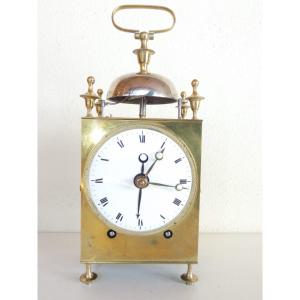 19th Century Capucine Pendulum Clock Empire Period