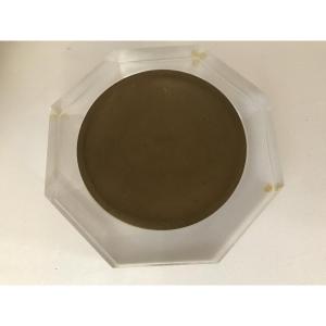 Brass And Plexiglass Pocket Emptier By Marc Micoud