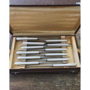 Box Of 24 Christofle Knives 