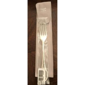 New, Solid Silver Christofle Marly Fork, Still In Its Original Packaging. 