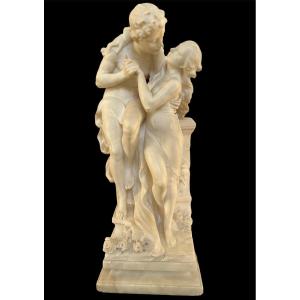 Large Alabaster Statue