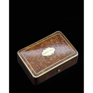 Rare Napoleon III Period Stamp Box