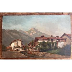 Oil On Solid Uriage Panel From Belledone