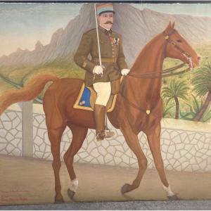 Life Size Portrait On Horseback