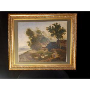 XVIII Century Country Painting