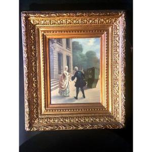 Genre Scene Table C Berthal.