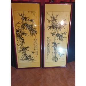 Pair Of China XIX Century Prints.