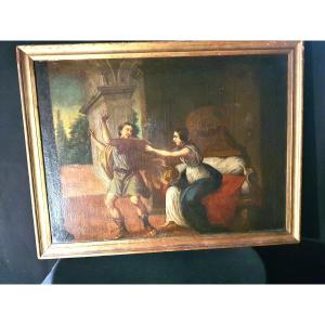 Table XVIII Century, Mythological Scene.