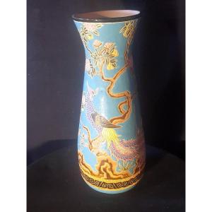 Bien Hoà Art Deco Ceramic Vase