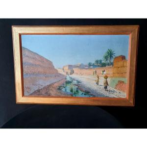 Orientalist Painting P Lecocq