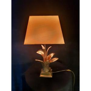 Vintage Bronze Chrystiane Charles Spirit Lamp.