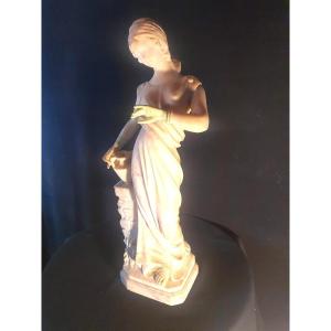 Marble Sculpture Woman With Jug, Parent.