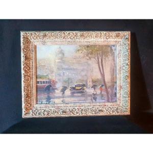City Painting Rafael Desoto New York.