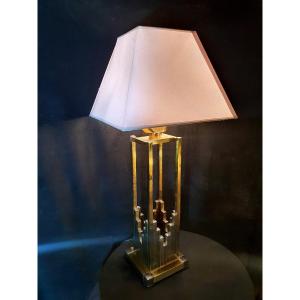 Large Vintage Willy Rizzo Lamp. 