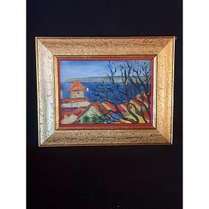 Henry d'Anty Landscape Painting.