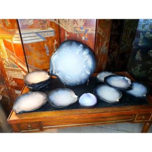 Pol Chambost Ceramic Set. Oysters.