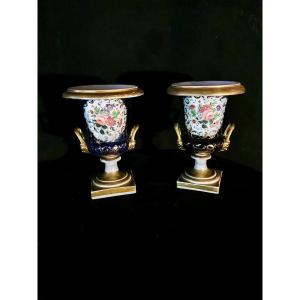 Pair Of Medici Vases From The Empire Period 