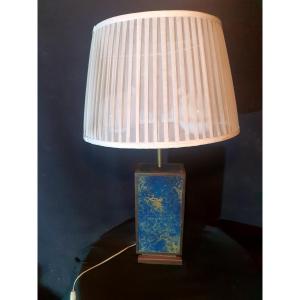 Hollywood Regency Lamp In Aldo Tura Spirit.