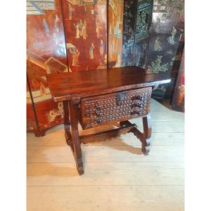 17th Century Console Table, Italy, Spain. 
