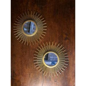 Pair Of Sun Mirrors, Chaty.