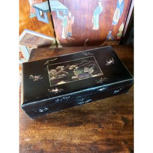 Lacquer Box From China And Indochina.