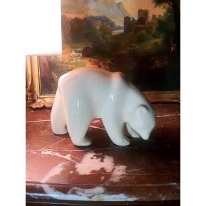 Art Deco Bear Sculpture. Primavera.