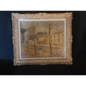 Painting School Of Paris Maurice Blond Polish School, Russian.