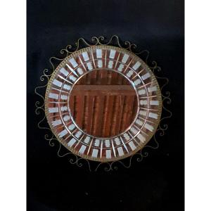 1940s Sunburst Mirror.