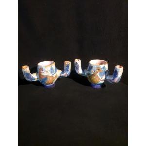 Pair Of Ibex In Vallauris. 