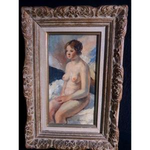 Nude Painting By Charles Kvapil.
