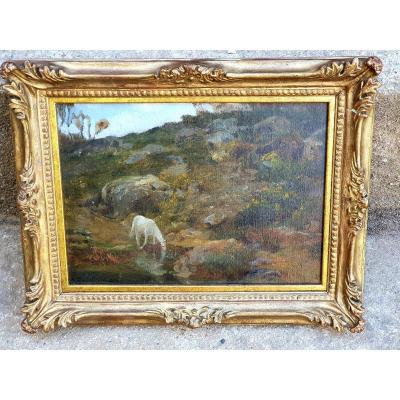 Bridgman Frédéric Arthur Painting, Orientalist.