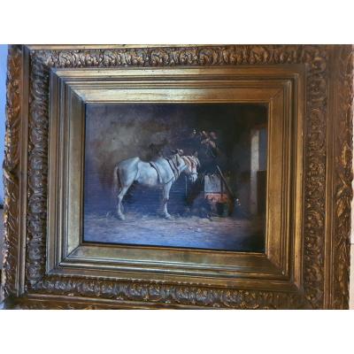 Table With Horse,lm Webb