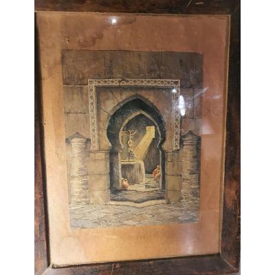 Orientalist Painting Schall