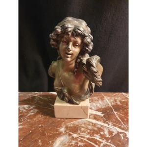 Bronze Woman Dlg Clésinger, Signed.