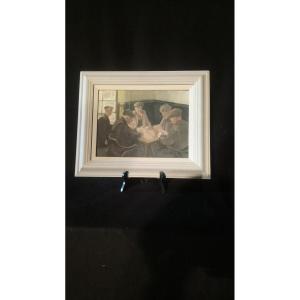 Table, The Players, By Roger Hampson.