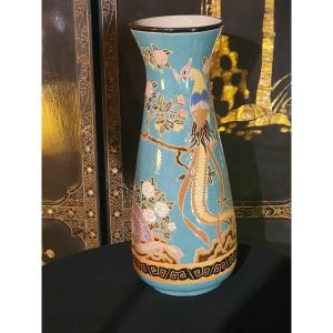 Art Deco Vase Decor China Asia.