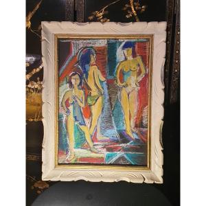 Table Nudes, Cubist.