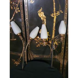 Pair Of Wall Lamps Maison Arlus