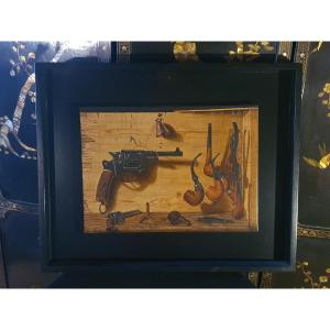 Table Trompe l'Oeil Valery Quitard Lived.