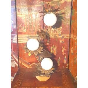 Vintage Flower Lamp