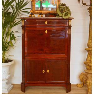 Louis XVI Mahogany Secretary