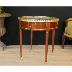 Mahogany Bouillotte Table