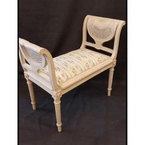 Louis XVI Style Piano Bench. Circa 1900.