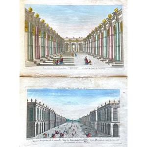 Saint-petersburg, Pair Of Optical Views