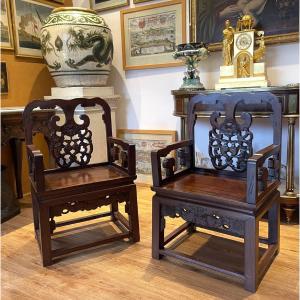 Pair Of Mandarin Seats